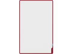PLAYROOM Playboard draagbaar whiteboard M 75x118cm Rood
