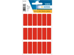 HERMA 3652 Universele etiketten 12x34mm Rood 90 stuks