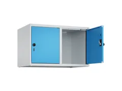 opzetkast,v. locker,2vak.,vak B 400mm,HxBxD 500x800x500mm,draaigrendel