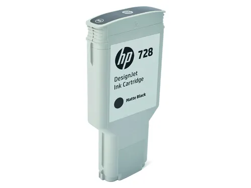 HP 728 Inktcartridge Mat Zwart F9J68A Origineel