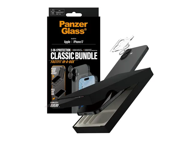 PanzerGlass PG82398, Apple, iPhone 17, Krasbestendig, Transparant
