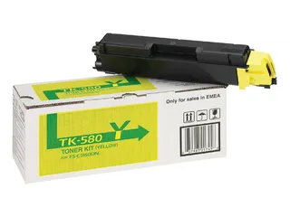 Toner Kyocera TK-580Y geel - 1