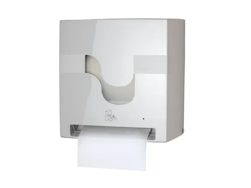 Handdoekautomaat Celtex Megamini E-Control wit automatisch