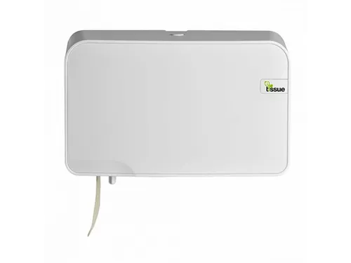 White Quartz duo toiletrolhouder 447002 Compact