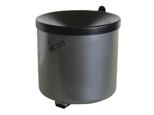 Veiligheidswandasbak 2.4 liter 145x150mm Kantelbaar Grafiet