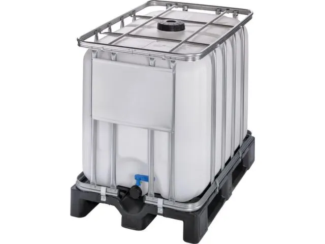 Ibc-Opslagtank Standaard Pe 1013x1200x800mm 600 liter Kunststof