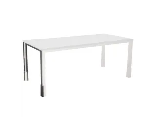 In hoogte verstelbaar bureau,HxBxD 720-840x1800x800mm,Bl-wit - 2