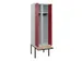 locker voor scheiding van kleding,HxBxD 2120x600x815mm,2vak