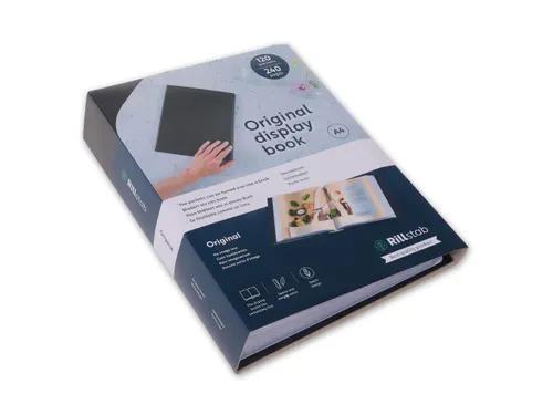 Showmap Rillstab A4 RI99004 12 Kanaals 120 Tas Zwart