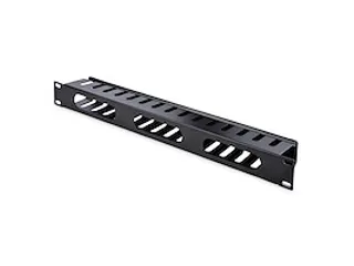 1U Horizontale Kabelgoot met Deksel voor 19 inch Server Rack - 2