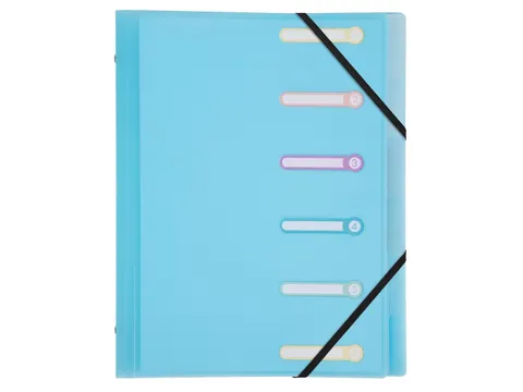 Sorteermap PP Chroma line 3klep 6v pastel