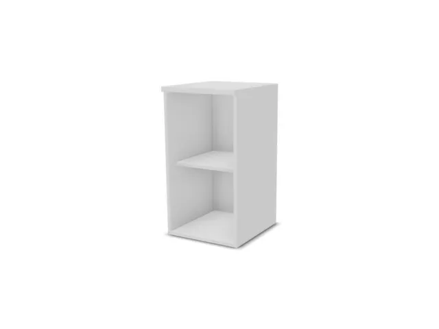 kantoorstelling,opbouwelement,HxBxD 740x400x445mm,Bl-wit