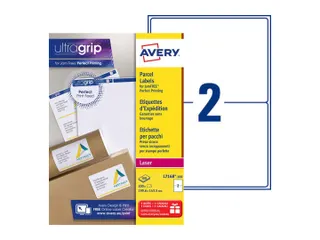 Verzendetiket Avery QuickPeel L7168-100 199.6x143.5mm Wit 200 stuks - 1