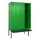 locker met bank,HxBxD 2120x1200x815mm,4vak,vak B 300mm,cilinderslot