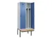 locker met bank,voor scheiding van kleding,HxBxD 2120x800x815mm,2vak