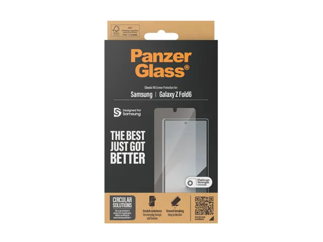 PanzerGlass Screen Protector Samsung Galaxy Z Fold6 | Classic Fit,