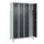 locker voor scheiding van kleding,HxBxD 1950x1200x500mm,4vak