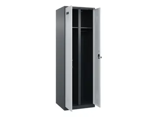locker voor scheiding van kleding,HxBxD 1850x600x500mm,2vak - 1