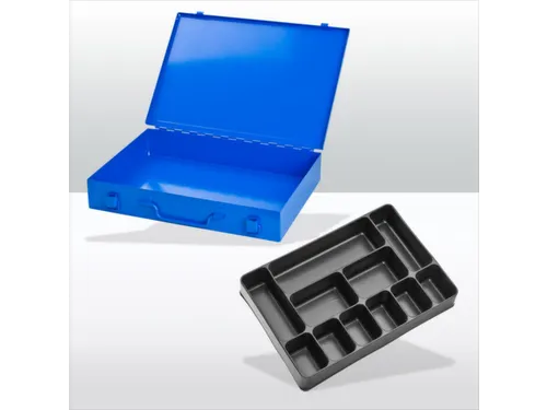 assortimentskoffer,HxBxD 50x335x240mm,11vakken