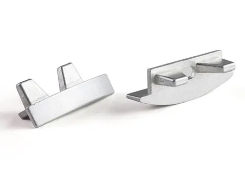 Aluminium Eindkap Voor RSLW8-Profiel Voor Ledstrip - Zonder Kabelopeni