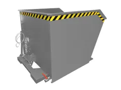 Kiepbak voor spaanders,HxLxB 780x1640x1280mm,1m³,draagverm. 1500kg