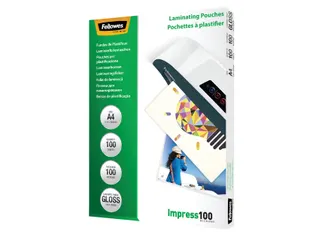 Lamineerhoes Fellowes A4 2x100 Micron glanzend - 1