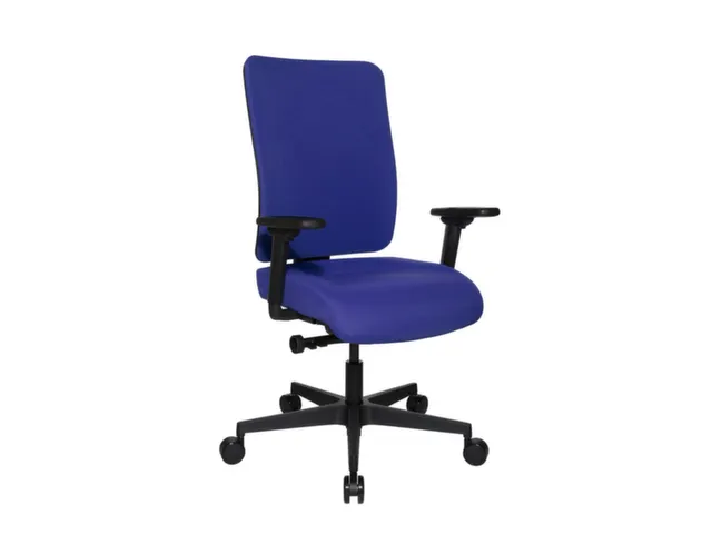 chaise de bureau pivotante,Mécan. synchrone,a. accoudoirs