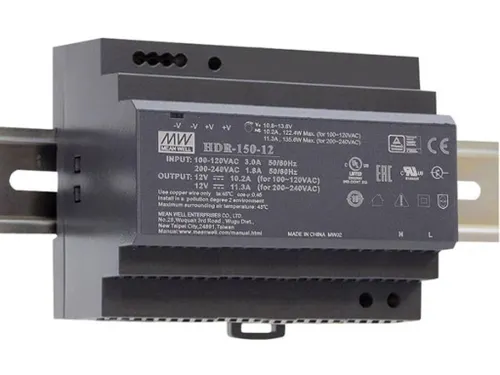 Industriële Din Rail-Voeding - Enkele Uitgang - 150 W - 12 V