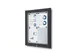 Vergrendelbaar vitrine mededelingenbord Outdoor 4xA4 Antraciet