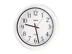 Wandklok Kwarts Ø 30 cm Cijferaanduiding Waterdicht