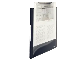 Vivida showalbum A4 transparant zwart 20 insteekhoezen - 1