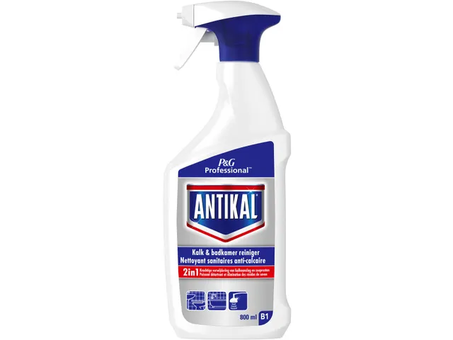 Kalk- & badkamerreiniger 2-in-1 Spray 800 ml