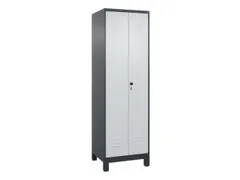 locker voor scheiding van kleding,HxBxD 1950x600x500mm,2vak