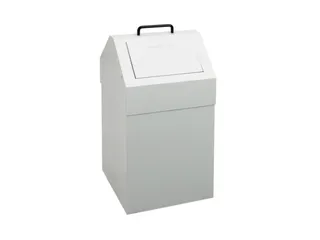 Afvalverzamelaar Vuurremmend 45 Liter 640X330X310Mm Grijs - 3