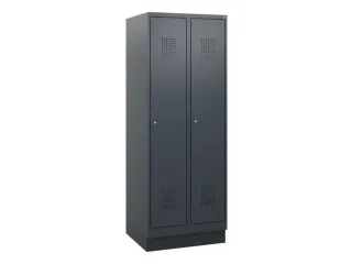 schoollocker,HxBxD 1630x600x500mm,2vak,vak B 300mm,cil.-slot,sokkel - 2