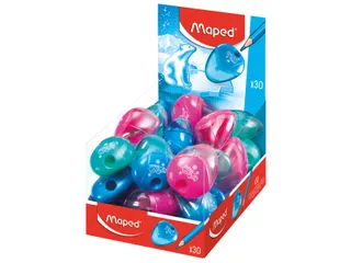 Puntenslijper Maped Igloo 1-gaats display à 30 stuks assorti - 1
