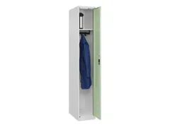 locker,HxBxD 1850x300x500mm,1vak,vak B 300mm,cil.-slot,staand op vloer