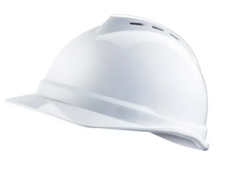 MSA V-Gard 500 Helm Wit Geventileerd