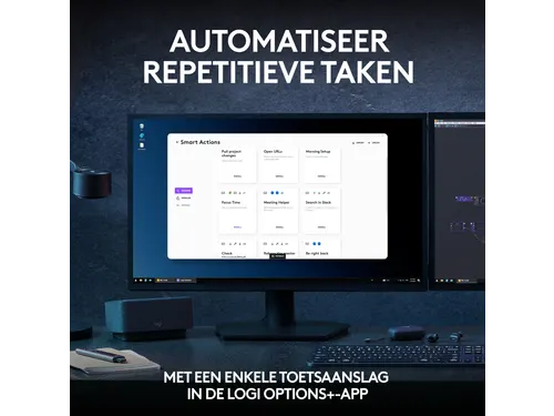 Logitech MX Keys S Combo toetsenbord en muis Azerty Frans