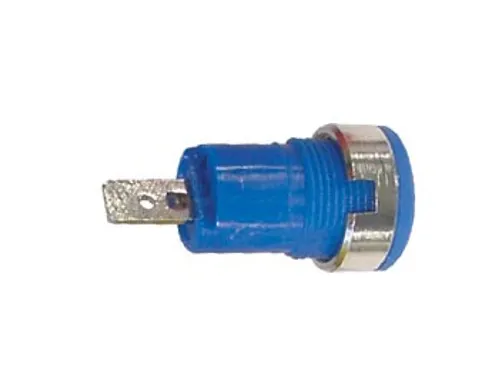 IEC1010 Bindstang, Faston - Blauw