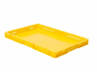 Euronorm-stapelbak 9.5l H X L X B 50x600x400mm Geel - 1