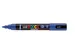 Paintmarker Uni POSCA PC-5BR brushpunt M donkerblauw