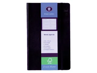 Schoolagenda 2026-2027 18mnd Ryam Studie 7dagen/2pagina's zwart - 4