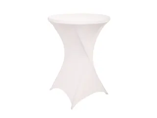 Tafelrok BRASQ voor statafel 80cm wit - 1
