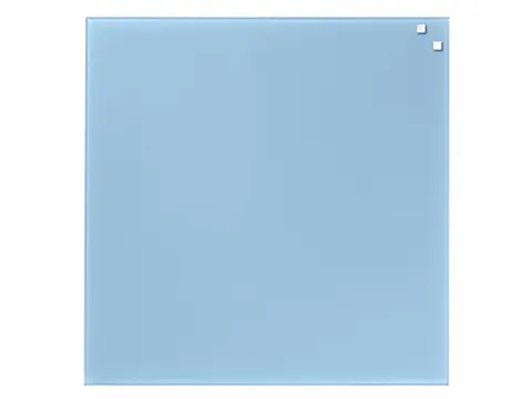 Glasmagneetbord Naga 45x45cm lichtblauw