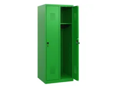 schoollocker,HxBxD 1530x600x500mm,2vak,vak B 300mm,draaigrendel