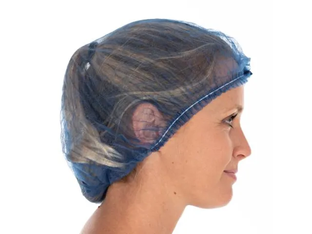 Franz Mensch Hygonorm 12101 Clip cap Haarnetje 50cm Donkerblauw 1000st