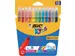 Feutre BIC Kids Couleur Medium assorti étui 12 pièces