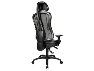 Bureaustoel Topstar Head Point RS zwart kunstleder - 4