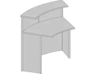 Balieprogramma Genua Basiselement Staal 1150x1180x700mm R45° - 2